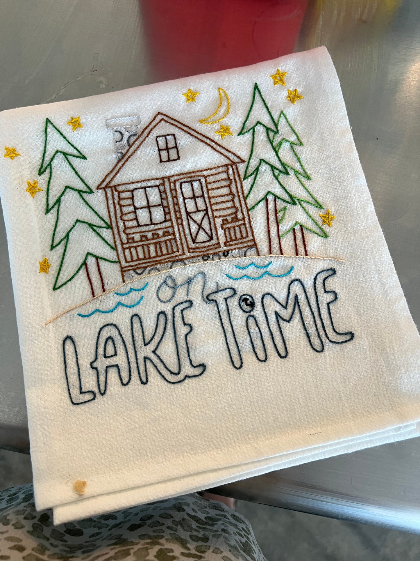 Embroidered Towel