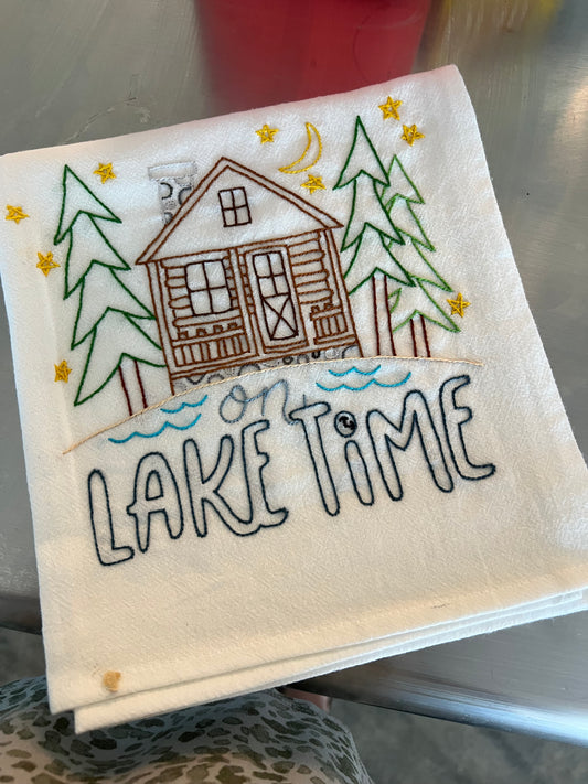 Embroidered Towel